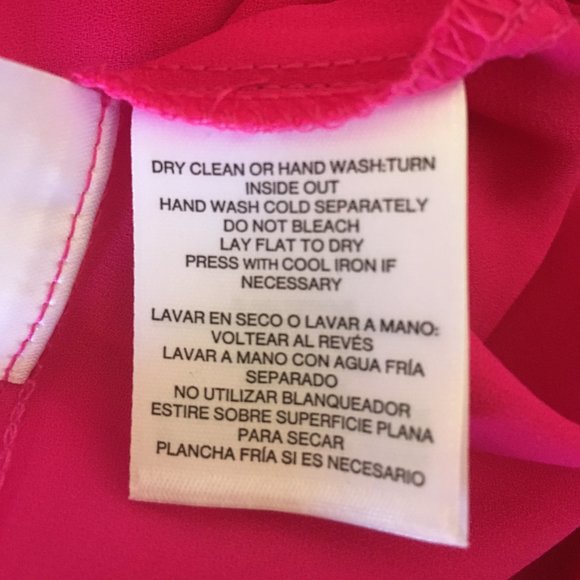 NEW✅Anne Klein 💅🏽Women's Popover Blouse Hot Pink - Picture 9 of 14